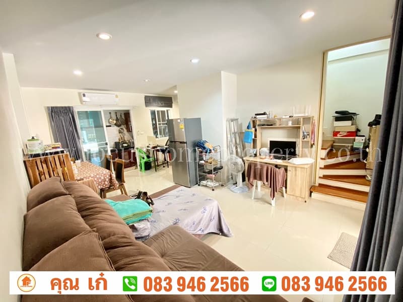 ขาย ทาวน์โฮม 3 ชั้น หมู่บ้านวิชั่น สมาร์ทไลฟ์